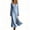 Blue, variant on Flowy Dresses for Women Plus Size Long Sleeve Sack Dress Button Slit Zipper Dress Boho Casual Weekend Clothes