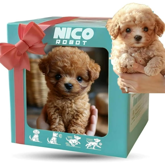 2025 New Robot Dog, Robot Puppy That Acts Like A Real Puppy, Nicoo - My Realistic Robotic Puppy, Nico DogRobot For Adults - Walking, Barking