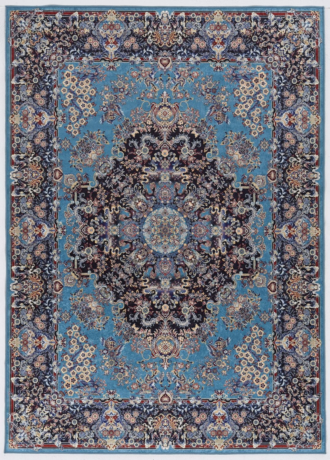 Emerald Charlotte Ivory & Raspberry 5' x 7' Area Rug