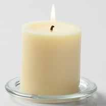 Richland Pillar Candles 3"x3" Ivory Set of 12