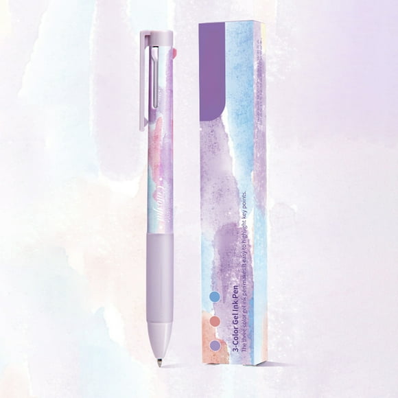 Three-color Markers Multi-functional Click Action Modular Pens Notes Special Color Pens Drawing Pens Sign Pens(5ml)