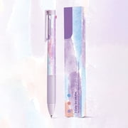 Vrorvz Multi Functional Gel Pen with Three Ink Colors for Smooth Writing Note and Precision Drawing Ergonomic Design and Aesthetics for Office School