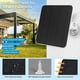 thumbnail image 4 of Solar 2 Paneles Solares De 12 W Aptos Para Ring Cam Plus Pro Cámara De Seguridad Cargador Solar IP65 A Prueba De Agua Cable De 9.8 Pies DC USB C Puerto Micro USB, 4 of 7