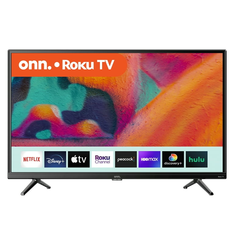 onn. 32” Class HD (720P) LED Roku Smart TV (100012589)