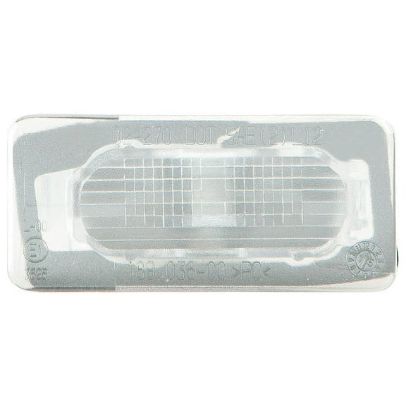 KAI New CAPA Certified Standard Replacement License Plate Light Assembly, Fits 2014-2019 Toyota Corolla Sedan