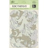 K & Company Elegance Glittered Cardstock Die-Cuts, 174-Pieces