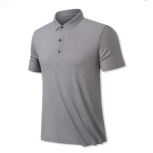 pstuiky Camisa de manga corta para hombre, Camisa informal holgada de manga corta de color liso para hombre ropa de hombre xxxxxl