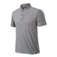 thumbnail image 1 of Camisetas Elvqul de Hombre Economicas Manga Corta Gris Oscuro Solapa sin Estampado Abotonada, 1 of 6