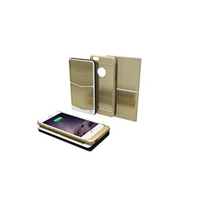 iphone 6 ez drop & charge wireless charging system deluxe by inpofi, home/office & on-the-go edition, one wireless charging board, one mobile wireless charger 6000mah (mfi certified) & one wireless ch