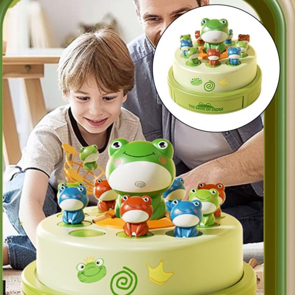 And Catch Duck Board Games Frog Board Games For Kids 46 Parent Child Interactive Tabletop Family Games Party Game Educational Toys For 57 Toddler Boys And Girls