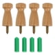 thumbnail image 1 of 4 ganchos de pared de madera creativos para mochilas, abrigos y ropa., 1 of 8