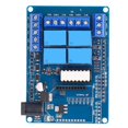 thumbnail image 4 of Relay 4 Canaux Module Relais Résine Carte d'Expansion avec Optocoupleur Isolation 5V Sortie, 4 of 8