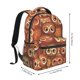 thumbnail image 2 of Disketp Brown Owl Mochila Estampada para Hombre y Mujer – Mochila Ligera Clásica con Múltiples Bolsillos para Universidad, Trabajo y Viajes-One Size, 2 of 5