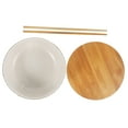 thumbnail image 5 of WHAMVOX  Ceramic Noodle Soup Bowl Serving Ramen Microwavable Student, 5 of 8