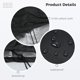 thumbnail image 4 of Funda para silla de ruedas, funda de almacenamiento para scooter de movilidad 210D para viajes, funda ligera impermeable para silla de ruedas eléctrica, 40x30x40 pulgadas, 4 of 5