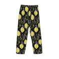 thumbnail image 5 of Xecao Lavender Flowers Men's Straight Lounge Pajama Pants: The Ultimate in Comfortable Sleepwear, 5 of 9