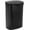 Black, variant on | 13 Gallon Trash Can with Lid | Automatic Touchless Garbage Can | Odor Control | Modern Oval Design | Easy to Clean | Plastic | Black | Fits Any Kitchen, Bathroom, Office or Home