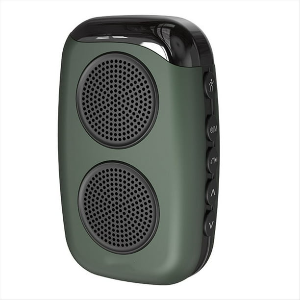 Mini Altavoz Deportivo Bluetooth, Altavoz Estéreo Portátil para Exteriores, Reproductor de Música MP3 con Micrófono y Compatible con Tarjeta TF.