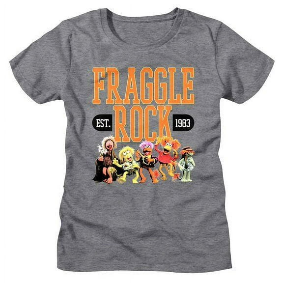 Fraggle Rock Athletic Deep Heather Women's T-Shirt S