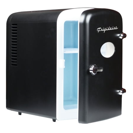frigidaire mini fridge retro portable beverage walmart