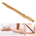 thumbnail image 4 of Herramienta de masaje Gua Sha de madera, masajeador relajante muscular anticelulítico Haya, 4 of 9