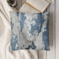 thumbnail image 3 of YINGXI Blue Grey Mordern Absract Art Throw Pillows for Couch Both Print Cushion Covers for Home Sofa 12x12in, 3 of 5