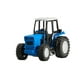 thumbnail image 5 of Wheel Master Camión de juguete modelo fundido a presión Red Peterbilt 387 Remolque de tractor de plataforma plana con 2 tractores agrícolas que abren puertas Escala interactiva 1:32, 5 of 5