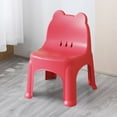 thumbnail image 2 of YOTQUSKI Small Stool Chair, Stool Chair with Back, Lightweight & Durable Mini Plastic Stool for Office, Kitchen, Living Room, Multipurpose Use, 2 of 5