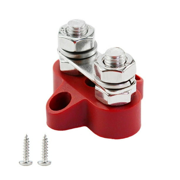 Power Distribution Terminal Block Connect Bus Bar 5/16" M8 Dual