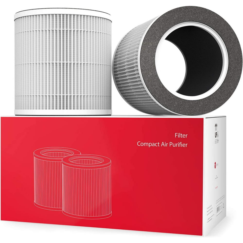 Vremi 2 Pack H13 Air Purifier Replacement Filter - True HEPA and