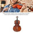 thumbnail image 3 of Violon 4/4, Violon Acoustique Professionnel en Érable Rétro Ergonomique avec Étui Rigide pour Adultes pour Performance, 3 of 7
