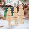thumbnail image 6 of HONMEET 10Pcs Unfinished Wooden Tree Shapes for Crafts, Home Decor, Kids Art Projects, and Desk Decorations, 6 of 8