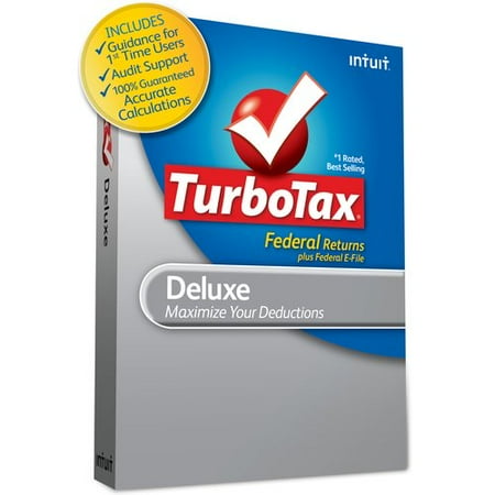 TurboTax Deluxe 2012 Federal + E-File