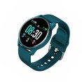 thumbnail image 3 of Smart Watch Bluetooth Heartrate Reloj de pulsera Presión arterial 1.3 Pulgadas Dial redondo Reloj Recordatorio de llamadas Pulsera, Azul Inevent EL001918-01B, 3 of 7