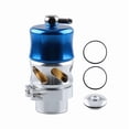 thumbnail image 1 of 38mm Aluminum Blow Off Valve for Turbocharger System 20 PSI Boost Intercooler Compatible Black/Blue High Quality Standard, 1 of 5