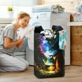 thumbnail image 6 of Dark Witch and Potion Laundry Basket with Handles 50L Collapsible Laundry Hamper for Bathroom Bedroom Laundry Room, 6 of 7