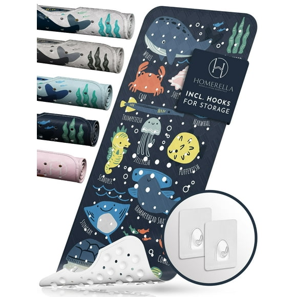 Alfombra de bañera Homerella Baby antimoho, antideslizante, 40 x 40 cm