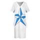 thumbnail image 4 of Vestido holgado de bolsillo La Estrella vestidos elegantes tallas grandes Vestido vintage, 4 of 7