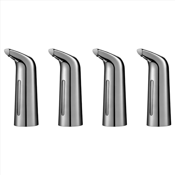4X Dispensador de JabóN AutomáTico Sin Contacto 400Ml, Dispensador de JabóN con Sensor AutomáTico, Dispensador de JabóN para Platos para Cocina BañO Hotel