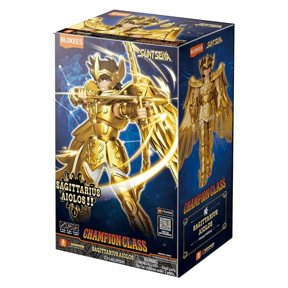 Figura Armable Coleccionable Blokees Saint Seiya Champion Class Aiolos de Sagitario
