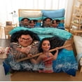 thumbnail image 3 of Disney-Juego de ropa de cama de dibujos animados para niños, funda de edredón, edredón, funda de almohada, regalo para niños, 3 of 5