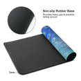 thumbnail image 3 of Hirioo Peacock for Mouse Pad ,Anti-Slip Base, Durable Stitched Edges, Perfect for Gaming, Office, and Home Use,16x35.5in, 3 of 9