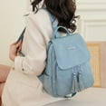 thumbnail image 3 of Versatile Fashion Leather Backpack with Tassel Design Large Capacity for Everyday Use Stylish Casual Bag for Travel and Work, 3 of 8