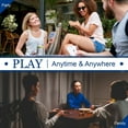 thumbnail image 4 of BESTSKY Family Party Card Mahjong Game Set Silent Soft Tiles for Home Travel Team Building Tabletop Strategy Entertainment, 4 of 7