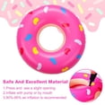 thumbnail image 3 of 6pcs Inflatable Pool Donuts Mini Donut Inflatables Toys Small Swimming Ring for Kids, 3 of 7