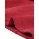 thumbnail image 5 of Chaqueta de motocicleta recortada con cuello alzado y cremallera de ante sintético para mujer INSPIRE CHIC M Roja, 5 of 6