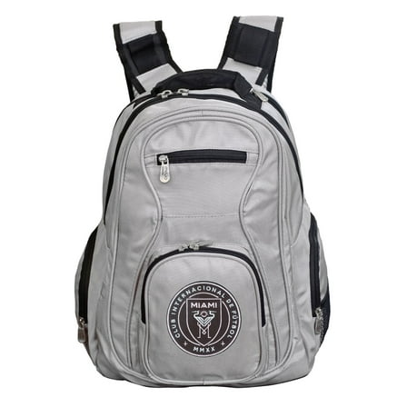 MOJO Gray Inter Miami CF 19" Premium Laptop Backpack
