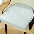 thumbnail image 6 of Chair Cushion for Dining Chairs, Non Slip Kitchen Chair Pad, 17" x 17" x 2", Indoor Dining Chair Cushion with Ties, D-Shaped Seat Cushion for Kitchen Chairs, 6 of 9