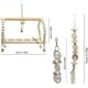 thumbnail image 3 of Deloky 7 Pack Bird Parrot Rocking Chew Toys - Bell Bird Cage Toys para pequeños periquitos, cacatúas, conures, pinzones, periquitos, guacamayos, loros, tortolitos Ormromra WMZL-1260, 3 of 4