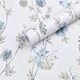 thumbnail image 1 of 1 Rouleau / Papier Peint Rétro à Motif de Plante Verte - Pelable et Autocollant, Imperméable pour Appareils de Cuisine et Meubles - Durable, Installation Facile, Déco Maison Inspirée de la Nature, 1 of 5